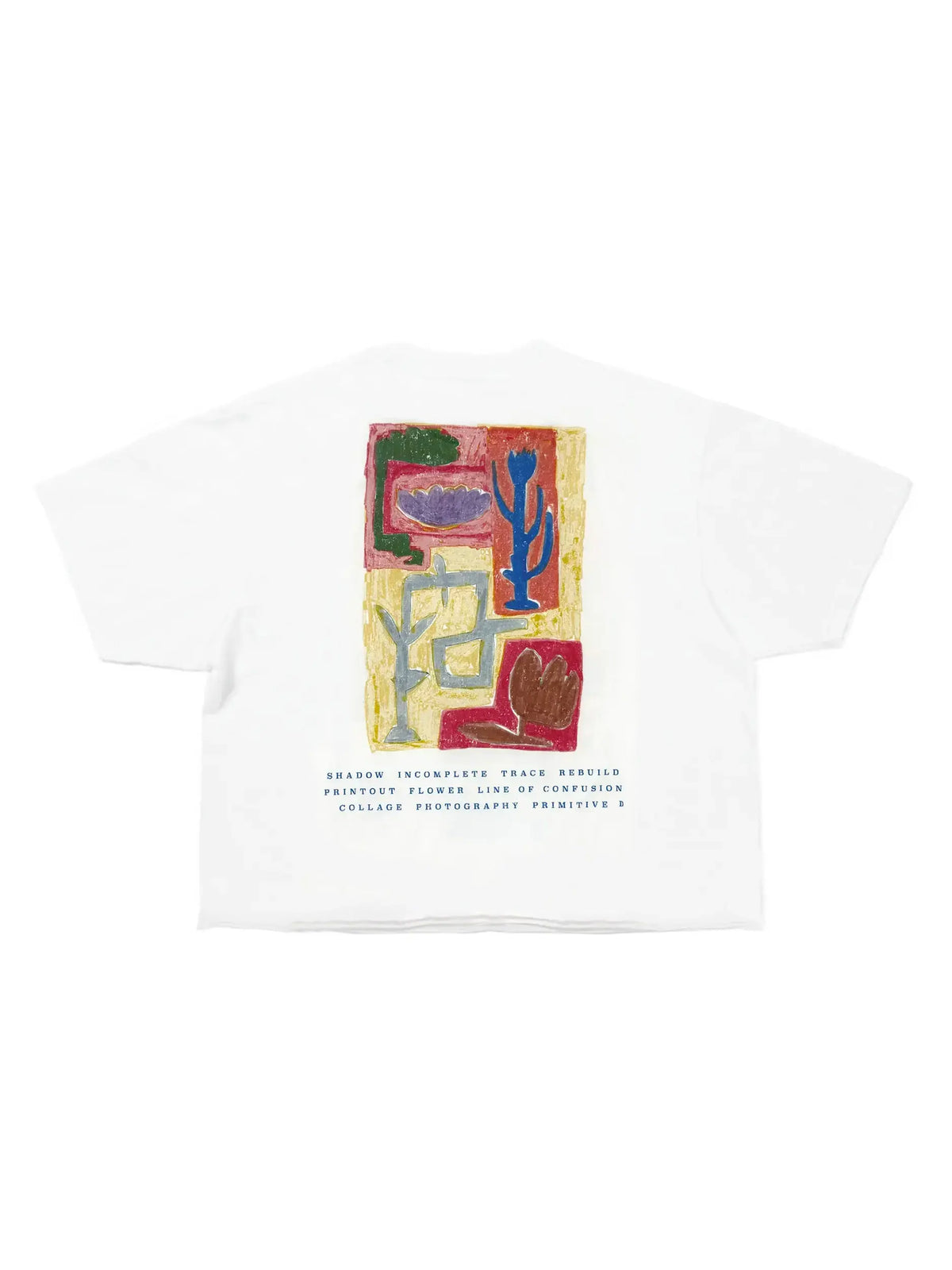 “POMEGRANATE PEOPLE” LE TEE WHITE