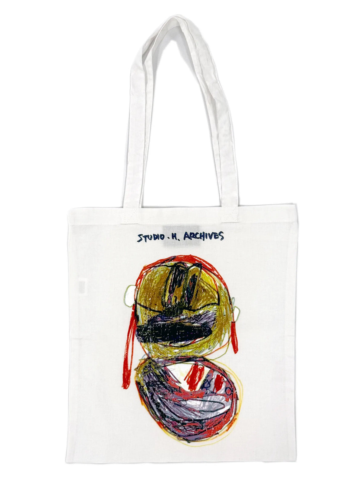“TWO FACES” TOTE WHITE