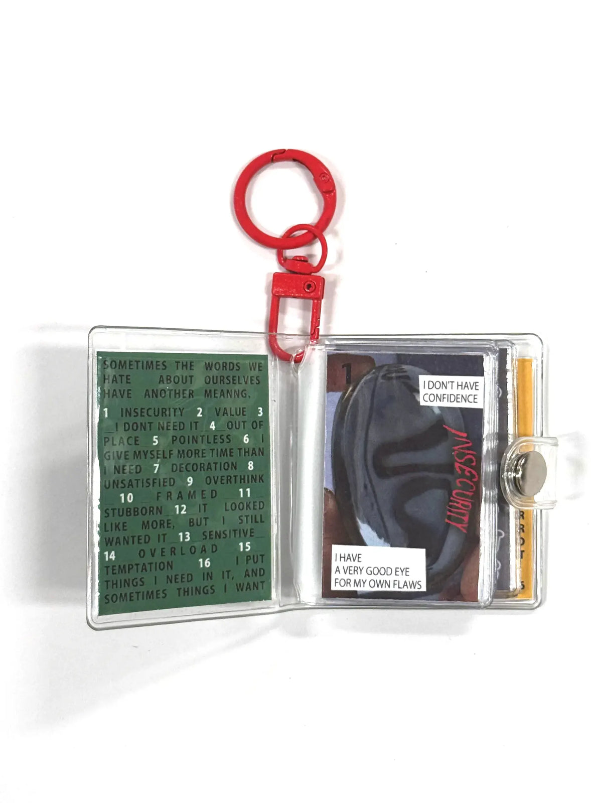 “DICTIONARY OF BAD THINGS” MINIATURE ZINE